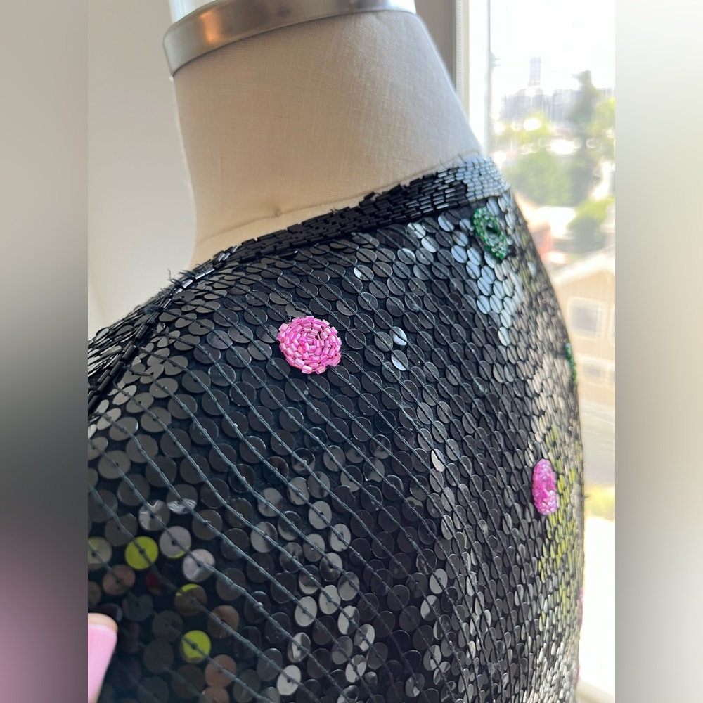 Scala Sequin Polka Dot Multi Jacket - image 5